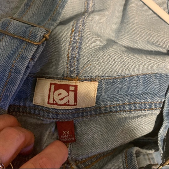 I.e.i. Distressed Shorts Overall - Picture 4 of 5